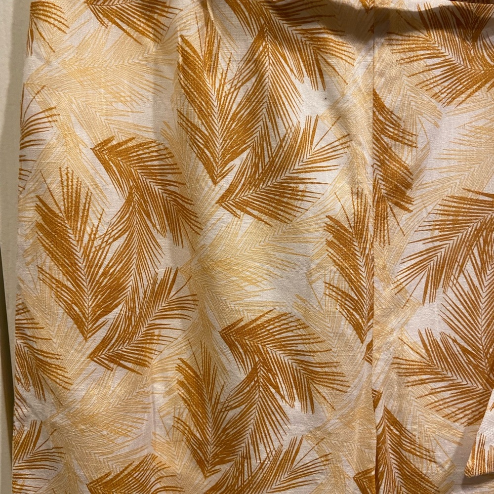 Francesca's Blue Rain Boho Wide Leg
Palm tree Floral Pants Large - Picture 4 of 5